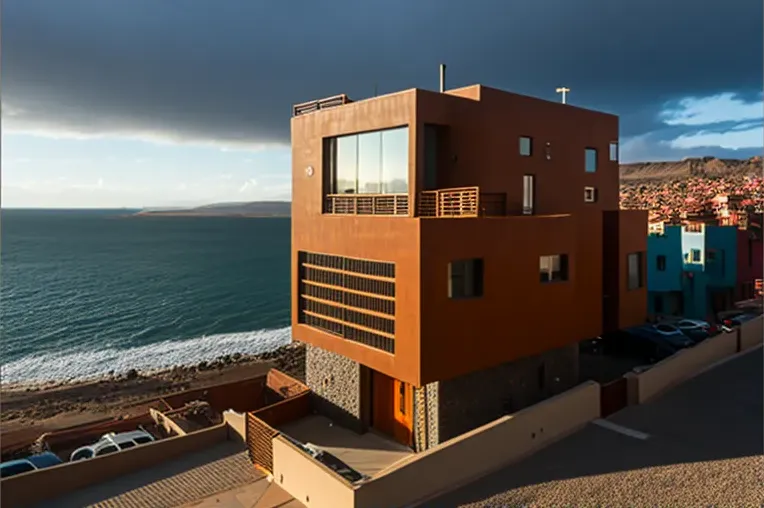 Sofisticación y originalidad en una sola Casa cerca de la playa en La Paz, Bolivia