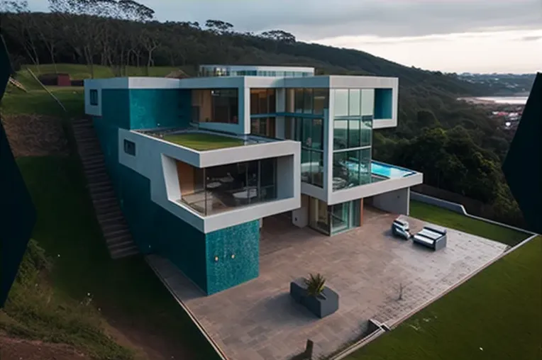 El Oasis High-Tech en Bogotá: Casa de Lujo con Jardines y Piscina al aire libre cerca de la playa