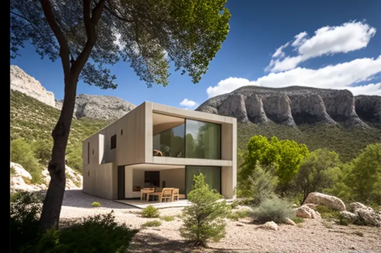 Espacios abiertos y vistas impresionantes en esta villa de lujo