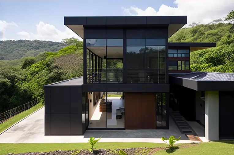 La casa minimalista con vistas impresionantes en las montañas de Cartagena