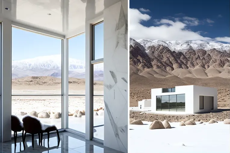 La Villa Industrial de Lujo con vistas a las Montañas Nevadas en Iquique