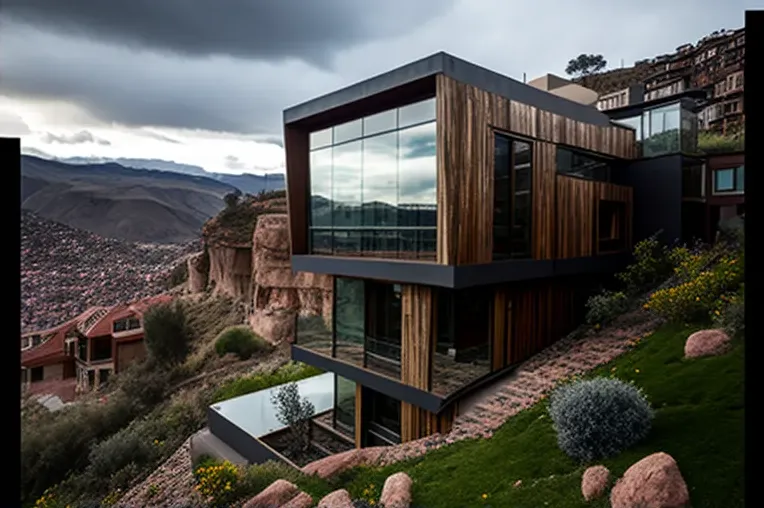 Villa de ensueño con vistas panorámicas de las montañas nevadas