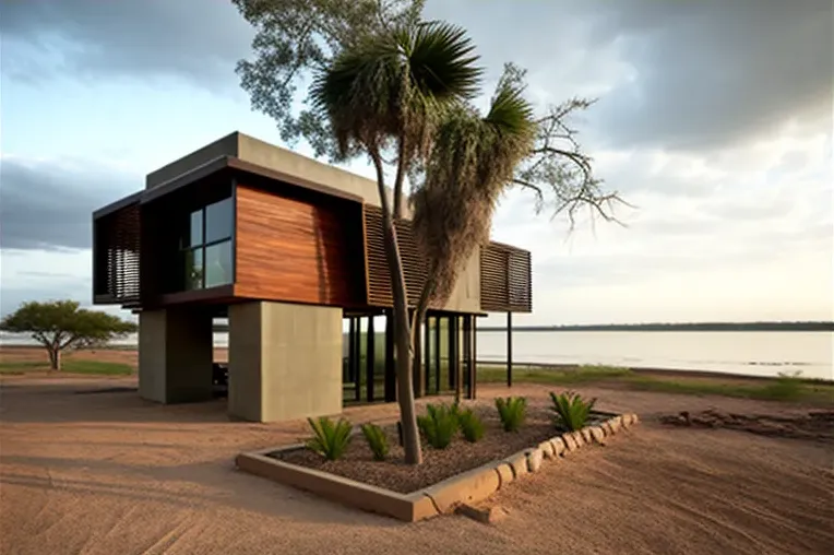 La Villa de estilo contemporáneo en Asunción con vistas al mar