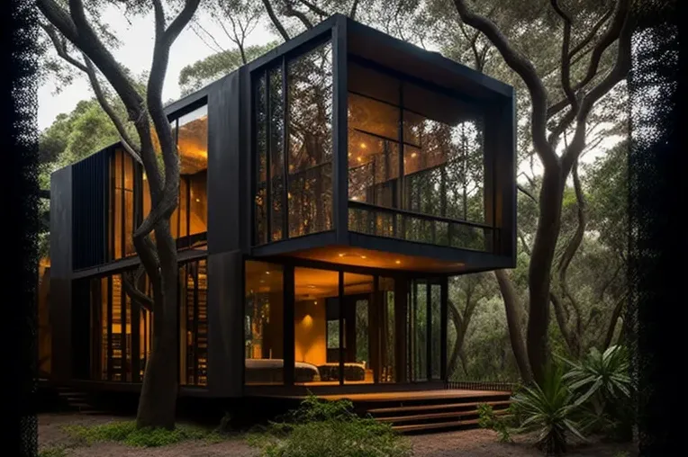 Arquitectura audaz en la jungla: Casa con curvas imposibles en Buenos Aires