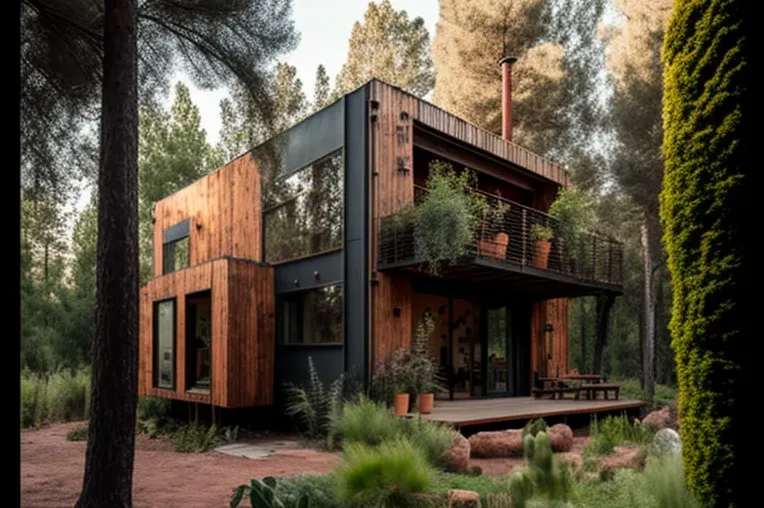 La Casa de Tus Sueños en la Selva: Estilo Industrial y Vistas Impresionantes