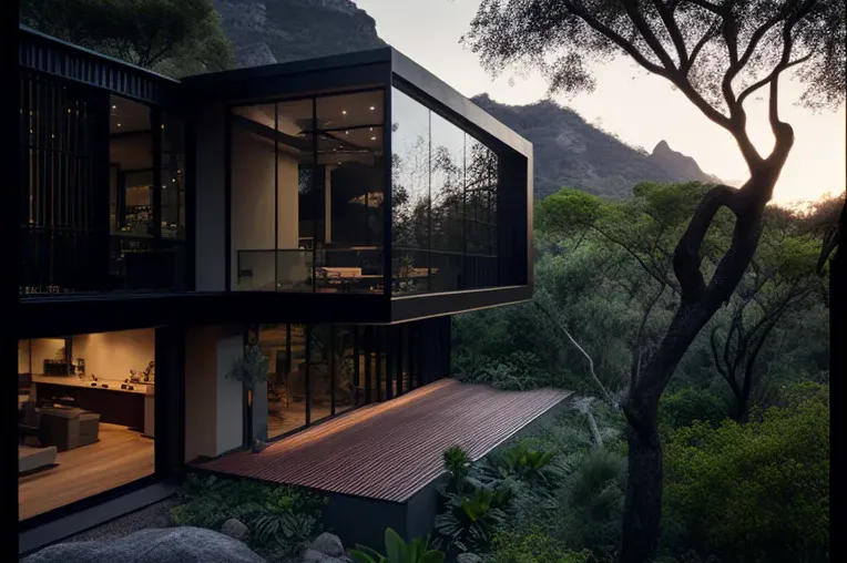 Escape a la Naturaleza en Estilo: Casa de Lujo en Monterrey con Vistas Impresionantes