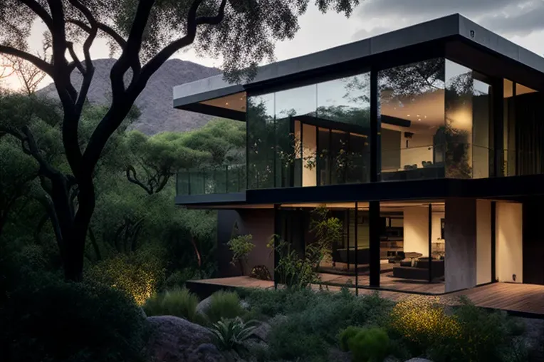 Materiales Innovadores y Belleza Natural: Casa de Lujo Sostenible en Monterrey