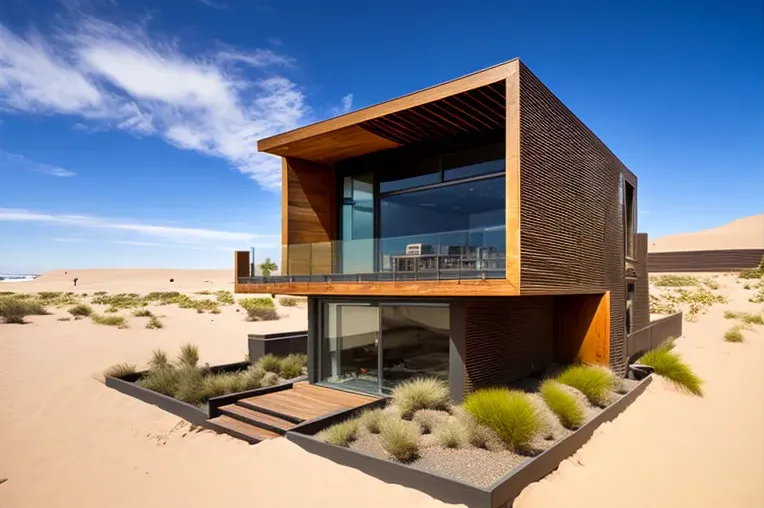 Disfrute de la playa y las vistas desde esta impresionante casa de estilo contemporáneo