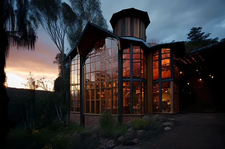 Lujos modernos en medio de la naturaleza: Casa de arquitectura de vanguardia en Bolivia