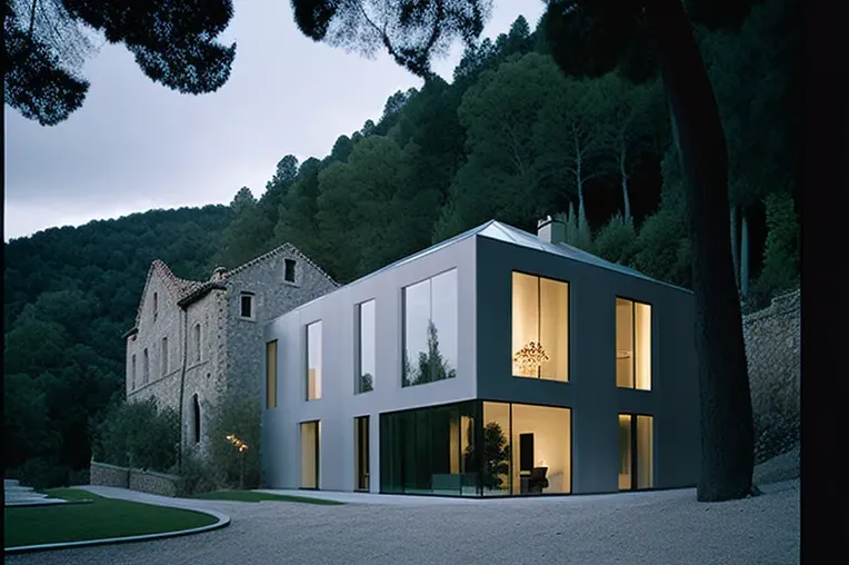 La Villa de Espacios Abiertos: Un Oasis de Serenidad en la Montaña de Girona