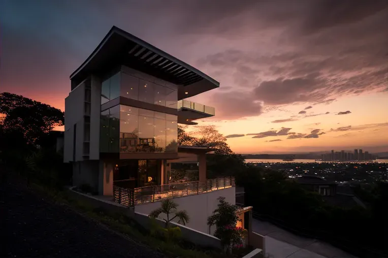 Experimenta la vida lujosa en esta casa de estilo contemporáneo con vistas impresionantes en Guayaquil