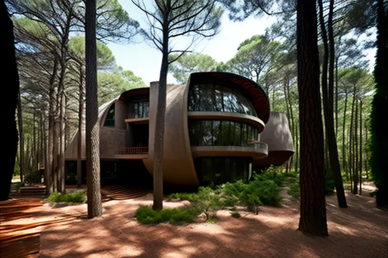 Lujosa naturaleza en Punta del Este: Casa de arquitectura ecológica con jardines privados