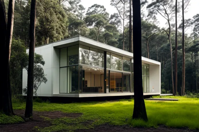 Simplicidad y belleza en un entorno natural en esta casa minimalista en Lima, Perú