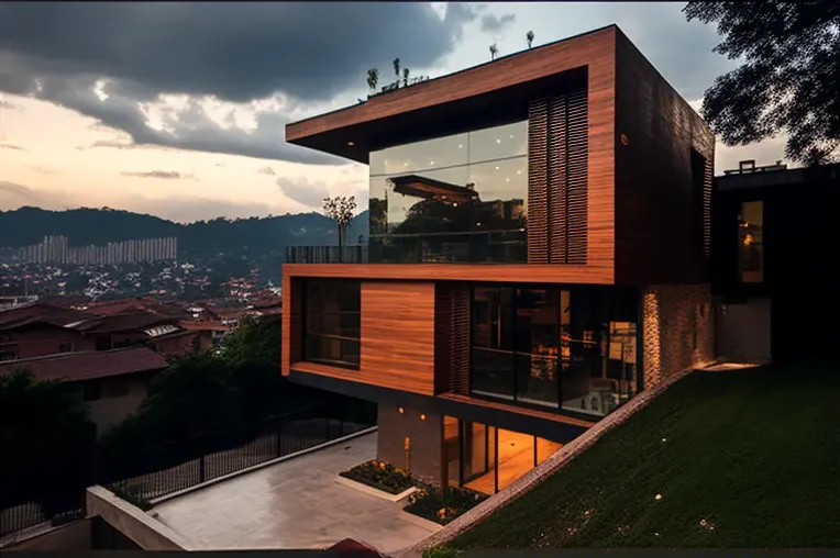 La Casa de Diseño con vistas impresionantes