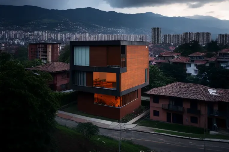 La Propiedad de lujo en la ciudad con vistas impresionantes