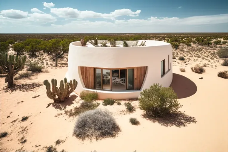 Sensación de tranquilidad en esta Villa sostenible rodeada de un parque natural en Formentera