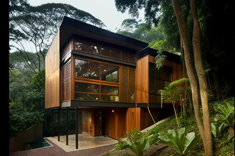 Retiro privado en la naturaleza: Casa de estilo mediterráneo en Caracas