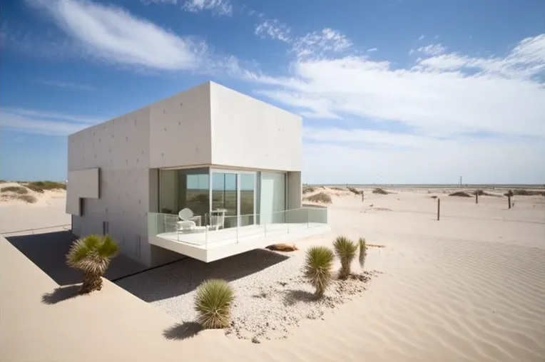 Diseño innovador y sostenibilidad en esta impresionante casa cerca de la playa en Sevilla