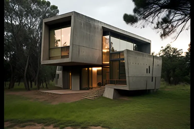 Diseño y Tecnología: Casa de lujo en área privada y residencial en Montevideo, Uruguay