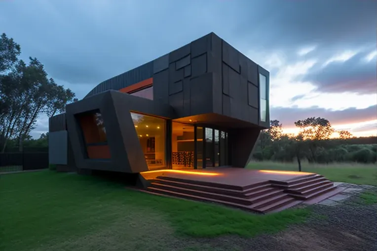 La perfección en diseño: Casa construida con piedra natural, acero inoxidable, hormigón armado y fibra de carbono en Montevideo