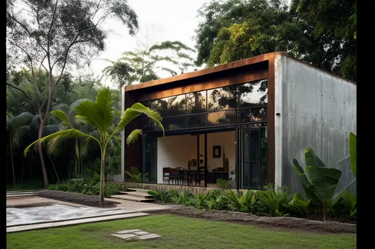 El lujo en medio de la naturaleza: Casa de estilo industrial en Cartagena, Colombia