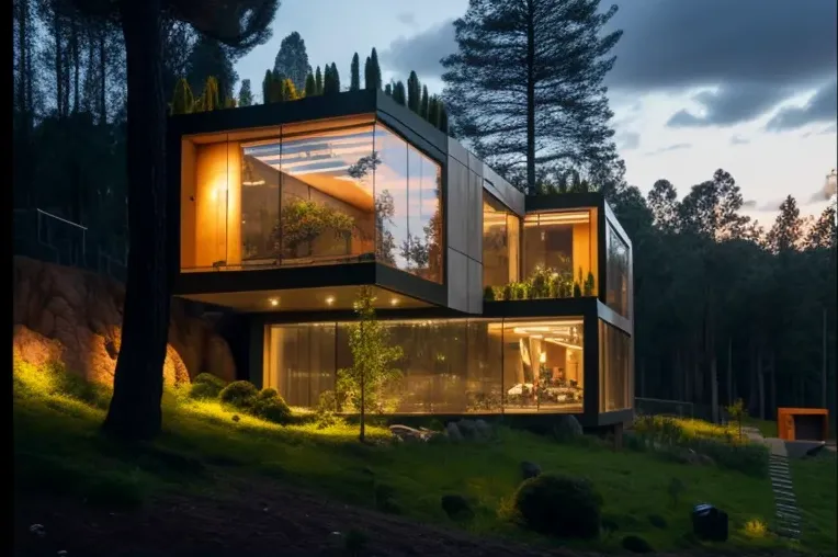 Diseño y naturaleza: Casa de lujo en Cuenca, Ecuador con garaje privado