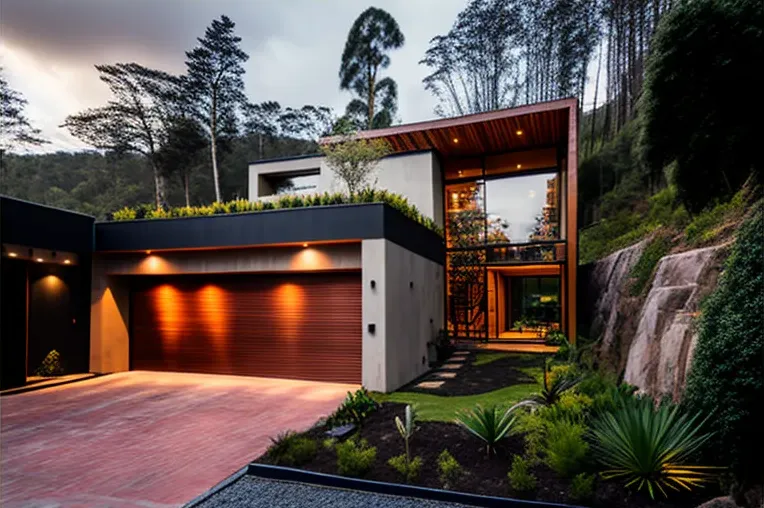 Escape a la naturaleza en esta impresionante Casa de arquitectura de diseño con garaje privado en Cuenca, Ecuador