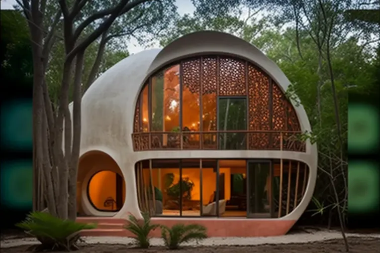 Escape a la naturaleza en esta impresionante casa de estilo mediterráneo