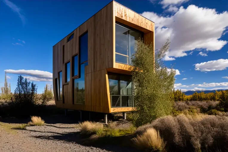 Espacios abiertos y vistas impresionantes en esta villa ecológica en Puerto Natales, Chile