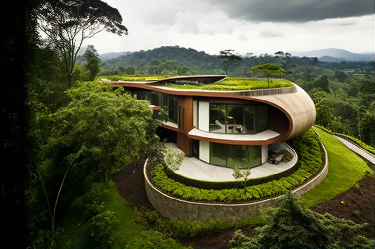 Escape a la naturaleza y la tecnología en esta Villa de Ladrillo y Mármol blanco en Cali