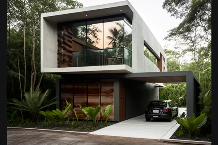 La Casa de Vanguardia en la Selva de Playa del Carmen