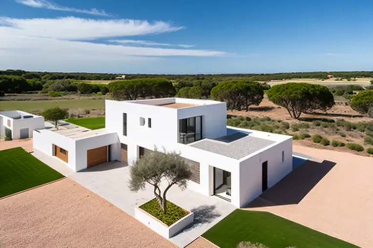 Escape a la privacidad en esta villa de estilo contemporáneo en Menorca