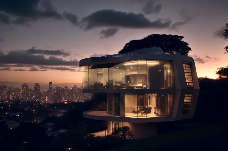 La perfección en la arquitectura: Casa high-tech rodeada de montañas en São Paulo