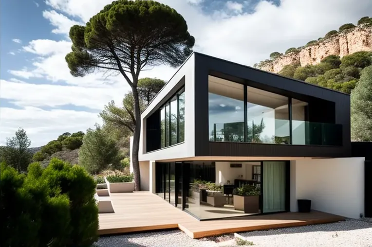 La joya de la ciudad: Casa de diseño en Mallorca con vistas impresionantes