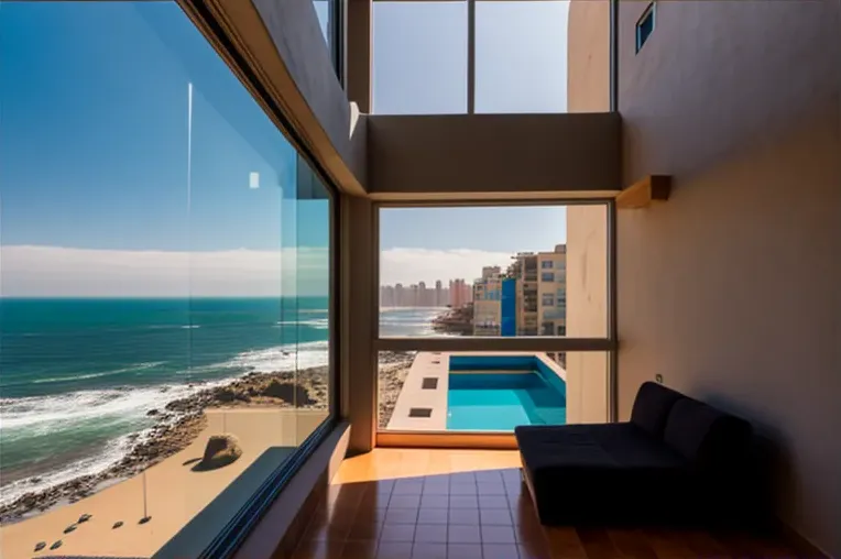 Lujos Mediterráneos con vistas panorámicas: Villa en Iquique, Chile