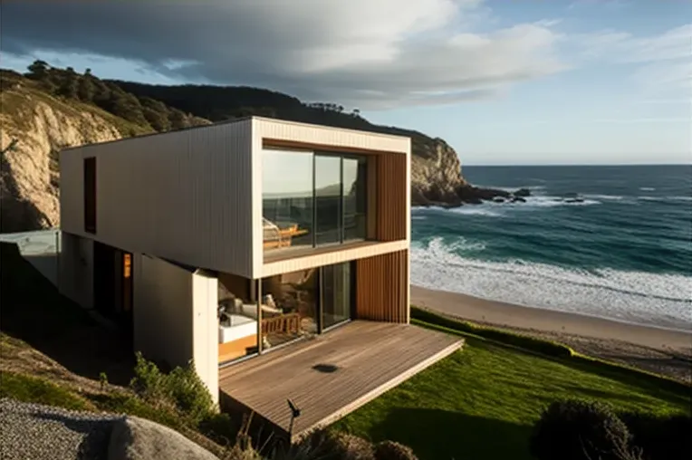 Lujo y sostenibilidad en San Sebastián: Casa de arquitectura ecológica con vistas panorámicas y materiales ecológicos