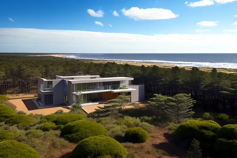 Villa ecológica con vistas impresionantes en Punta del Este