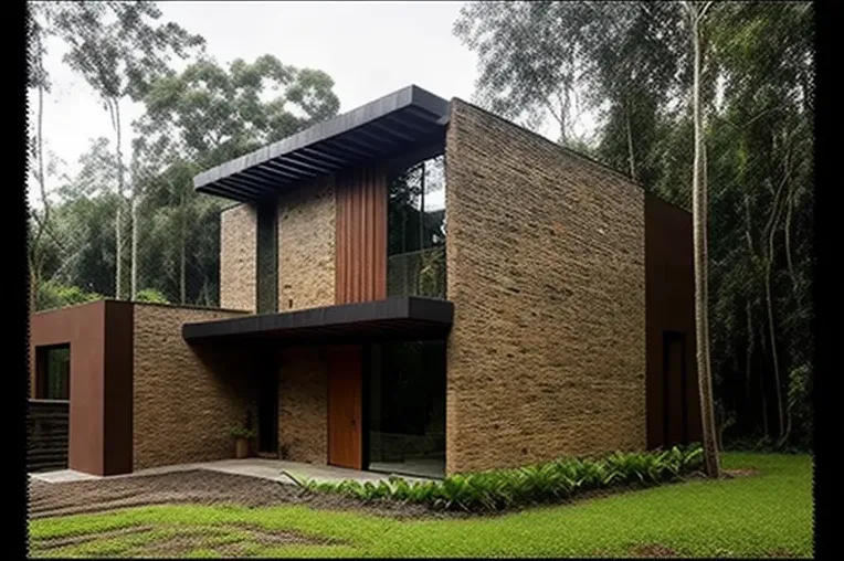 Techos altos y vistas impresionantes: Casa de diseño en San Andrés