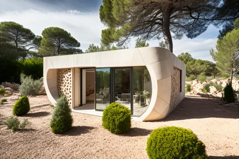 Casa ecológica de lujo con fachada elíptica en Mallorca