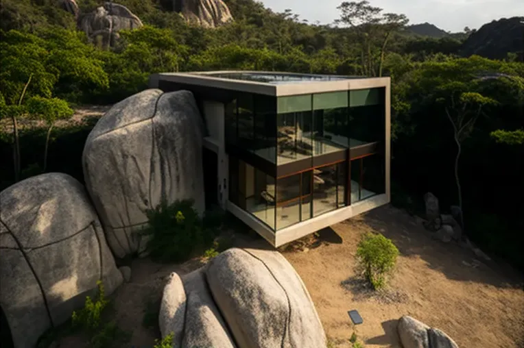 Espectaculares vistas panorámicas en esta impresionante villa de diseño en Santa Marta