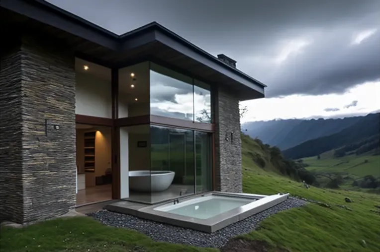 Villa de Lujo con Vistas de Montañas Nevadas en San Andrés, Colombia