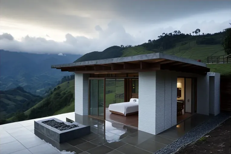 Disfruta de las vistas panorámicas desde la villa de lujo con Jacuzzi en San Andrés, Colombia