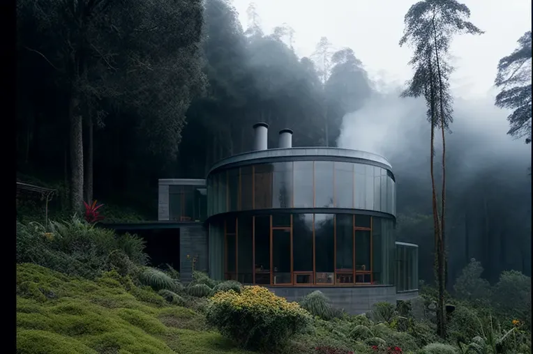 Vida de lujo en un ambiente natural y relajante con jacuzzi rodeado de vapor en Quito