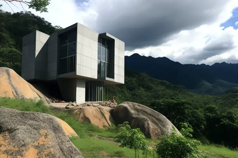 El lujo y la tecnología se unen en esta Casa con vistas a las montañas nevadas en Colombia