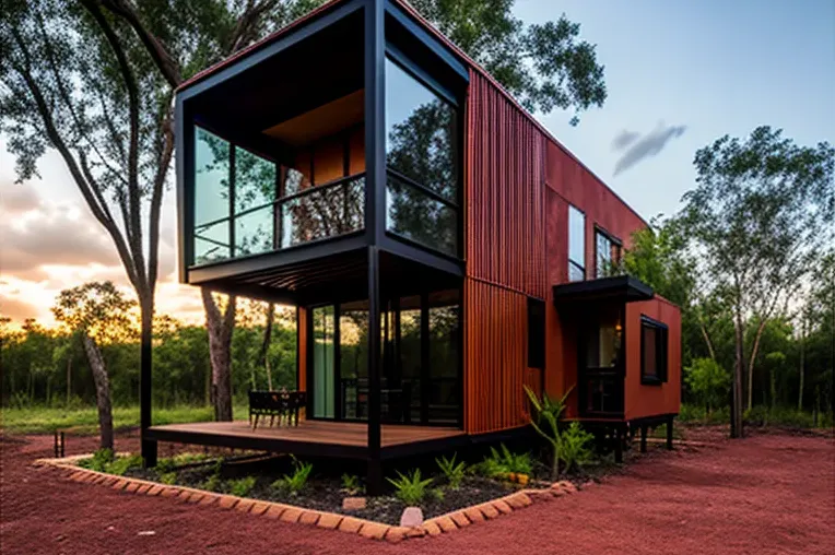 Retiro de Lujo en un Bosque con Techos Altos y Arquitectura Moderna en Paraguay