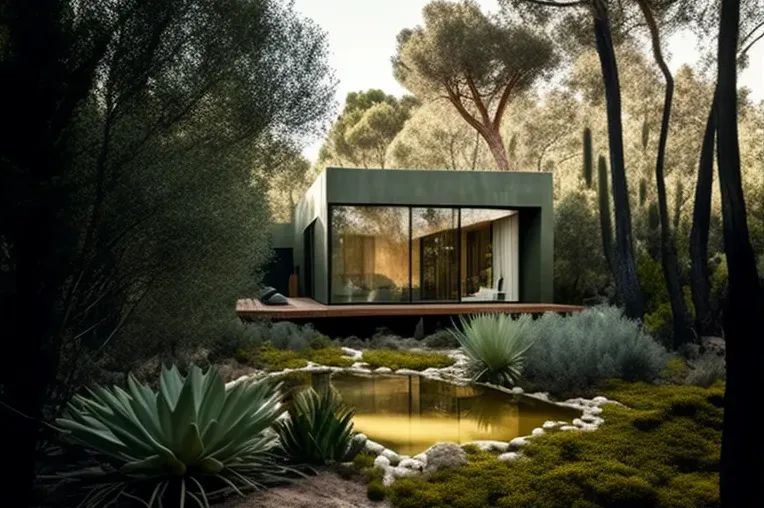 Retiro de lujo en la naturaleza: Casa con jacuzzi y piedra natural en Sevilla