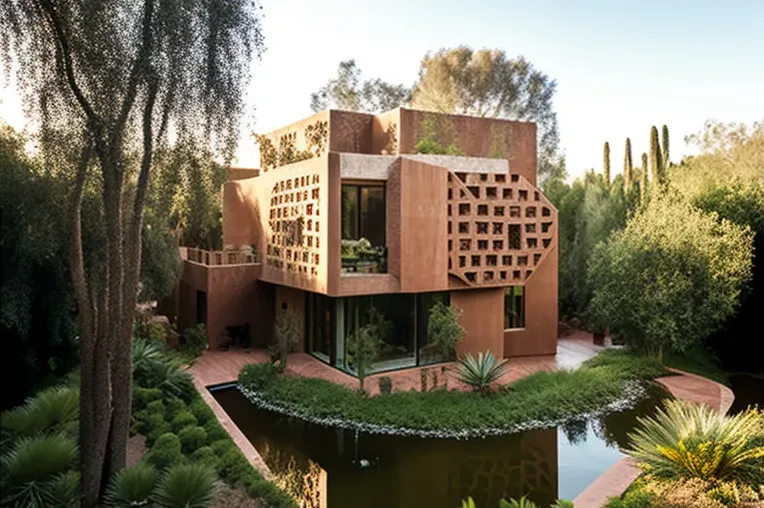 Diseño único y vistas impresionantes en esta casa contemporánea en Sevilla con fachada elíptica