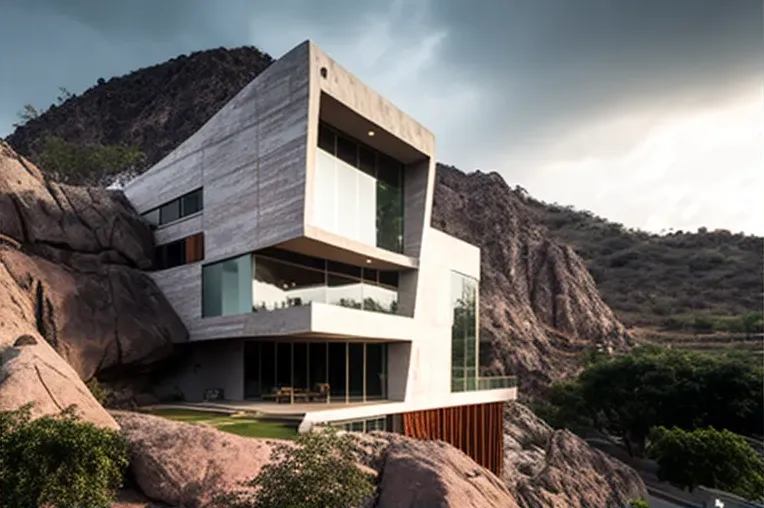 Lujosa Villa Moderna con vistas espectaculares en las montañas nevadas