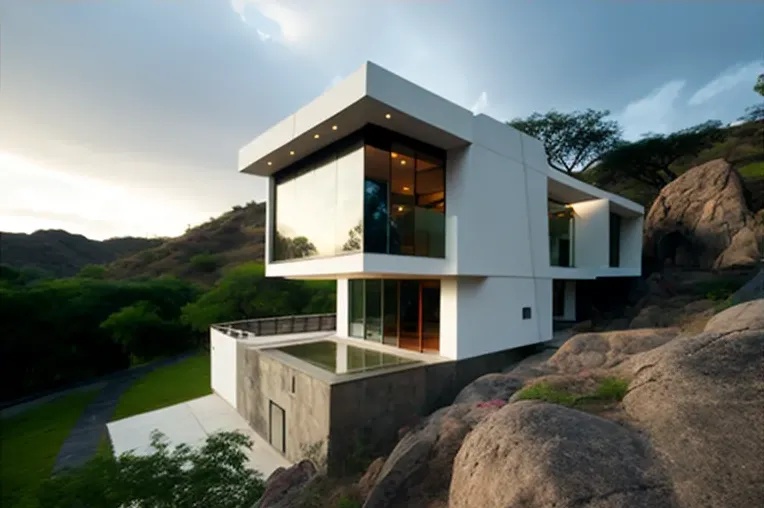 Sofisticación y lujo en una villa con vistas impresionantes