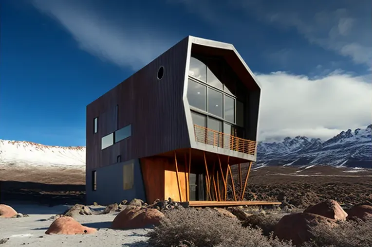 La casa de ensueño en Valle Nevado: Espacios abiertos con vistas impresionantes